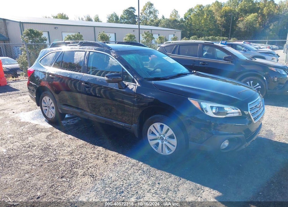 2016 SUBARU OUTBACK 2.5I PREMIUM VIN: 4S4BSAFC0G3286687