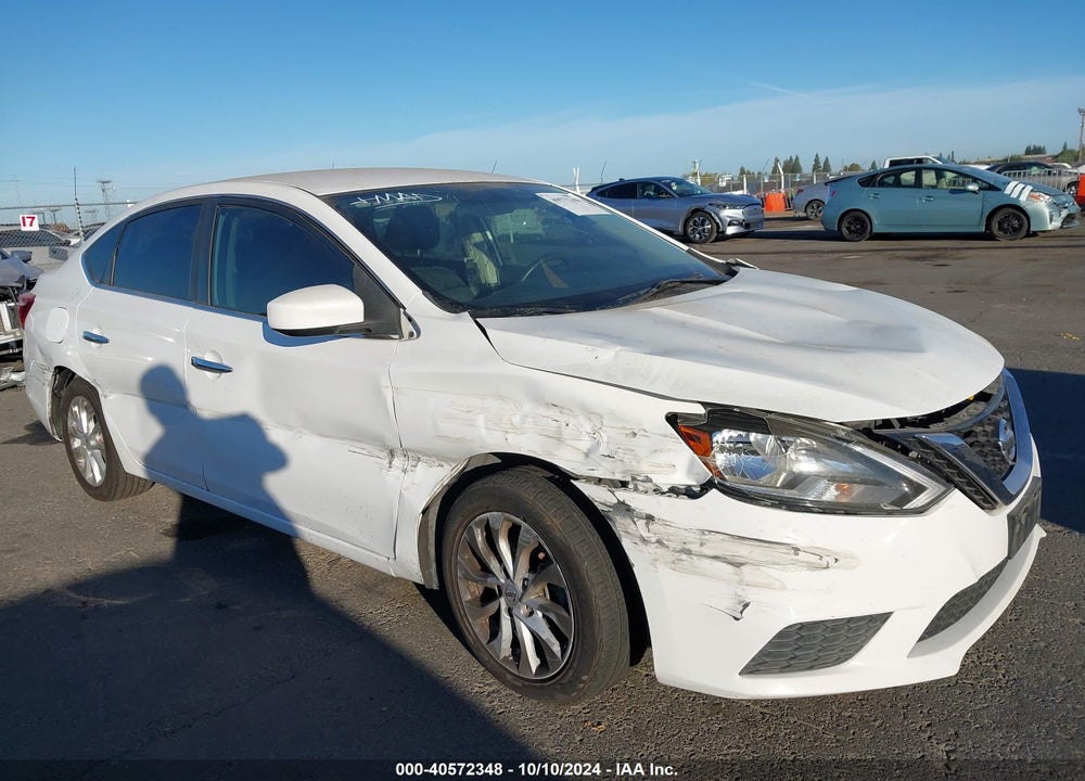 2019 NISSAN SENTRA SV VIN: 3N1AB7APXKY317413