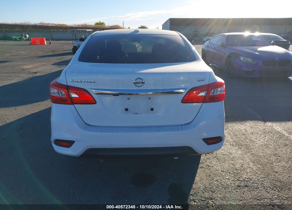 2019 NISSAN SENTRA SV VIN: 3N1AB7APXKY317413