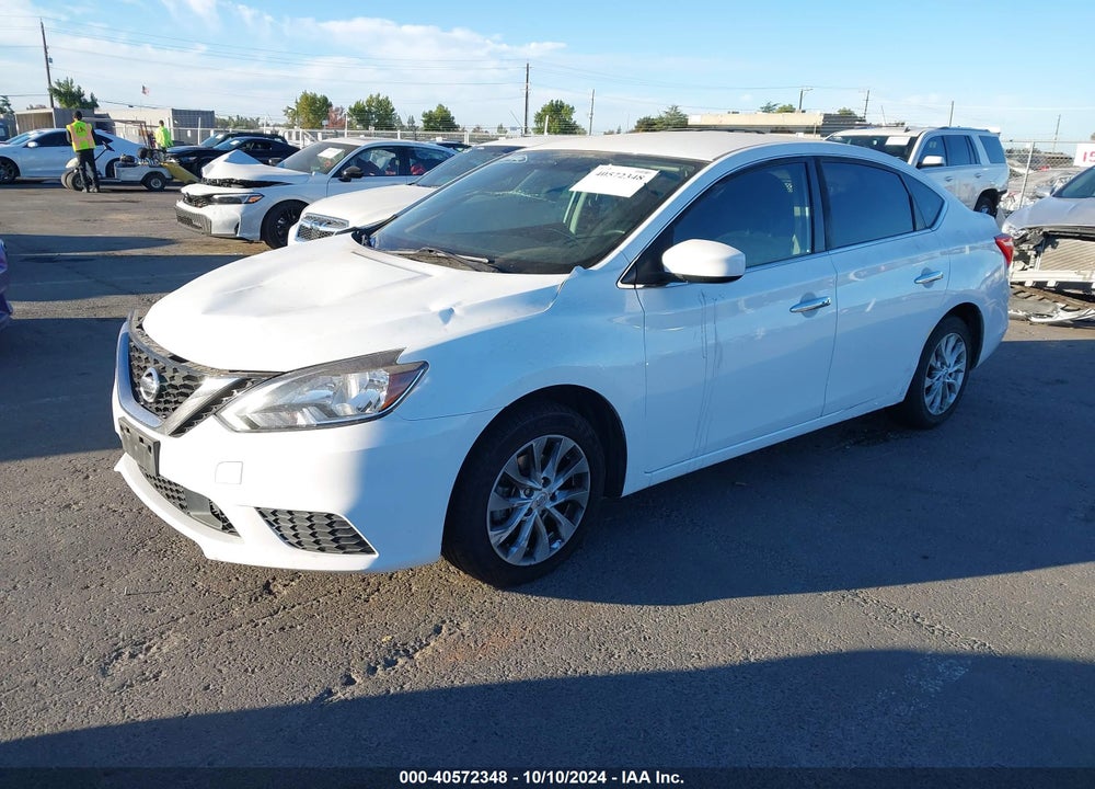 2019 NISSAN SENTRA SV VIN: 3N1AB7APXKY317413