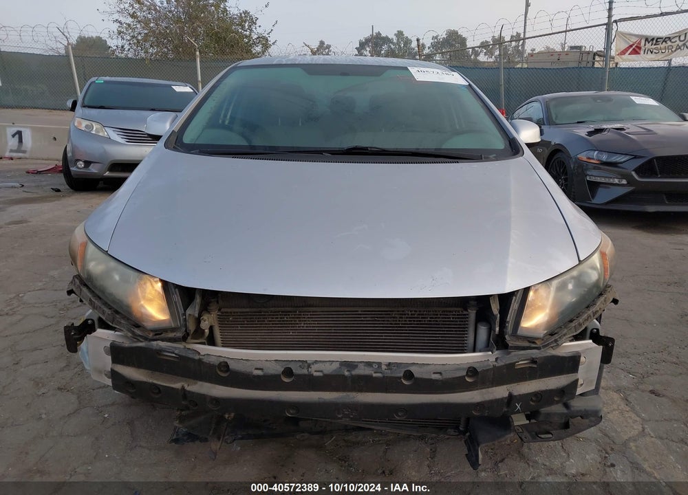 2012 HONDA CIVIC LX VIN: 19XFB2F55CE312040