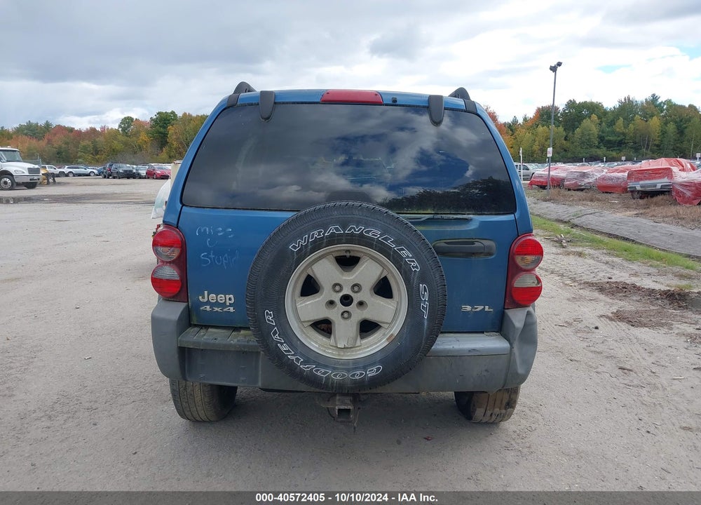 2006 JEEP LIBERTY SPORT VIN: 1J4GL48K96W179206