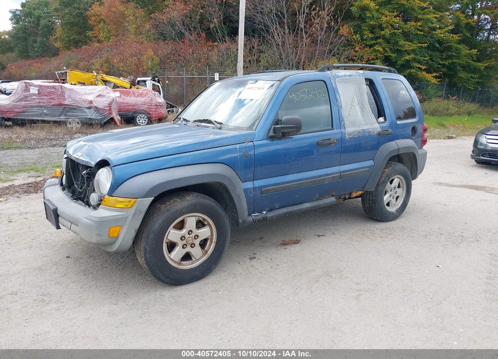 2006 JEEP LIBERTY SPORT VIN: 1J4GL48K96W179206