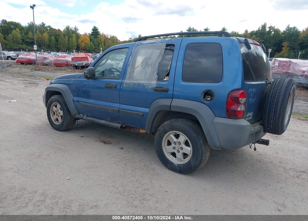 2006 JEEP LIBERTY SPORT VIN: 1J4GL48K96W179206