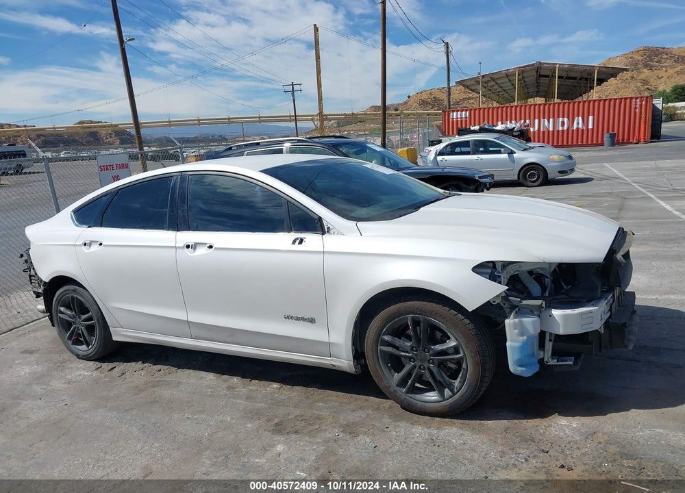 2018 FORD FUSION HYBRID SE VIN: 3FA6P0LU0JR115273