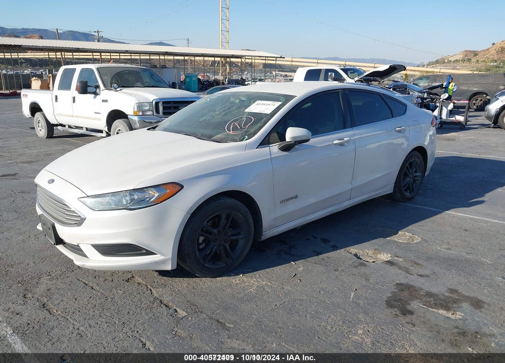 2018 FORD FUSION HYBRID SE VIN: 3FA6P0LU0JR115273