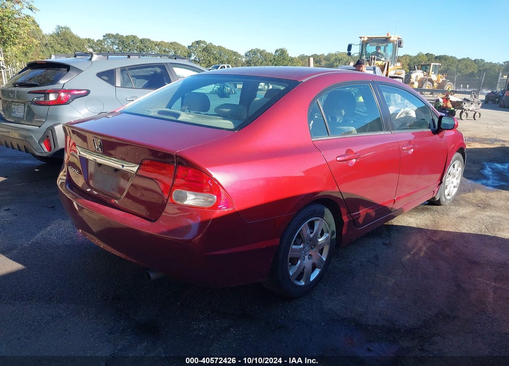 2010 HONDA CIVIC LX VIN: 2HGFA1F59AH538565