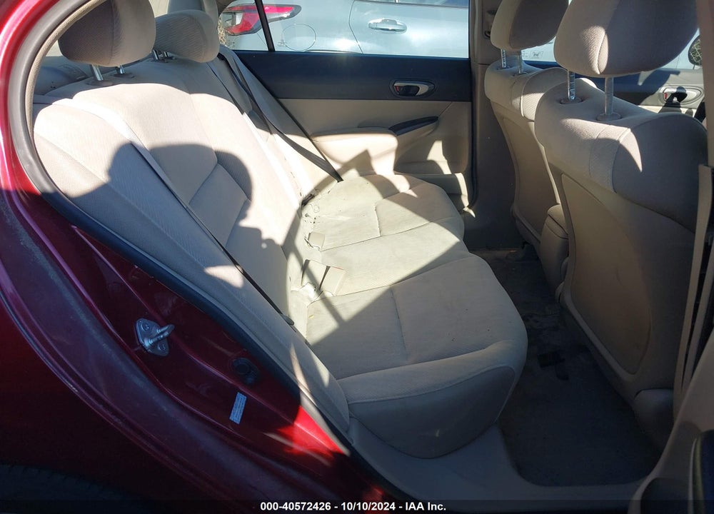 2010 HONDA CIVIC LX VIN: 2HGFA1F59AH538565