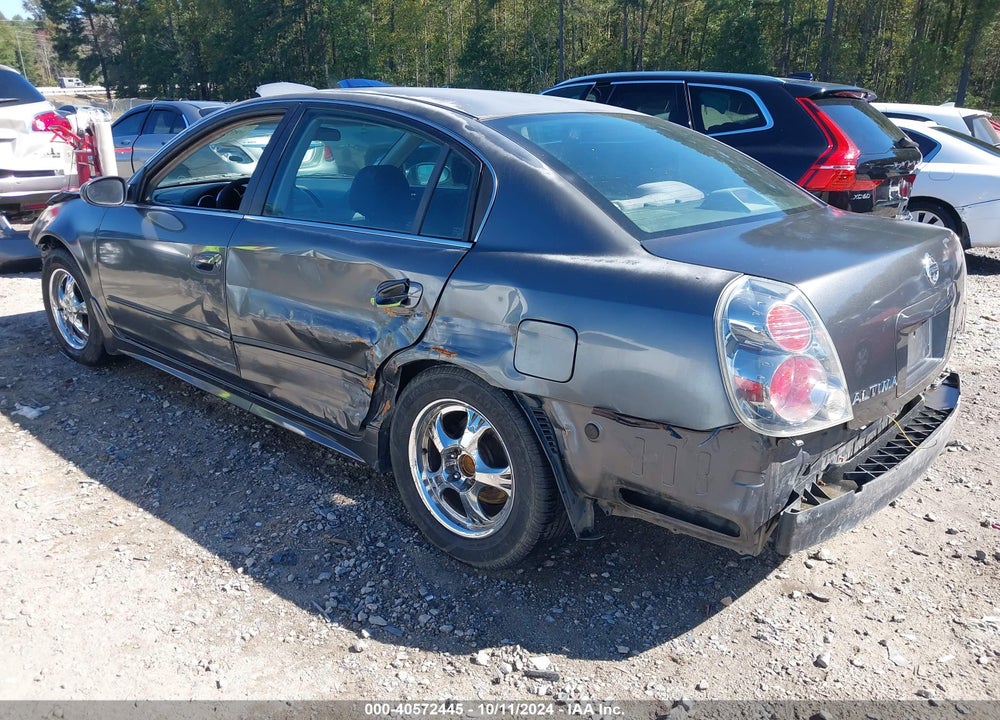 2005 NISSAN ALTIMA 2.5 S VIN: 1N4AL11D65C236599