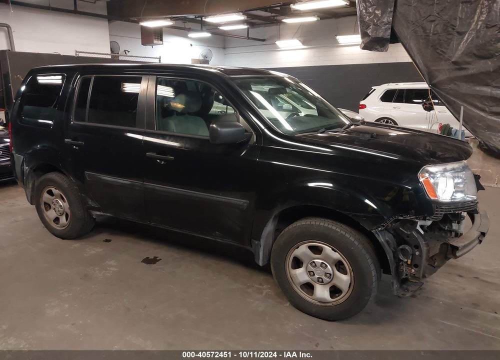 2013 HONDA PILOT LX VIN: 5FNYF4H26DB064338