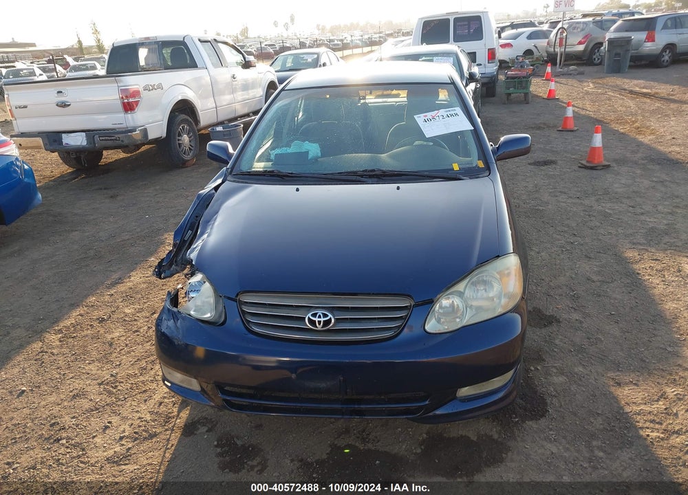 2004 TOYOTA COROLLA S VIN: 1NXBR32E44Z270934