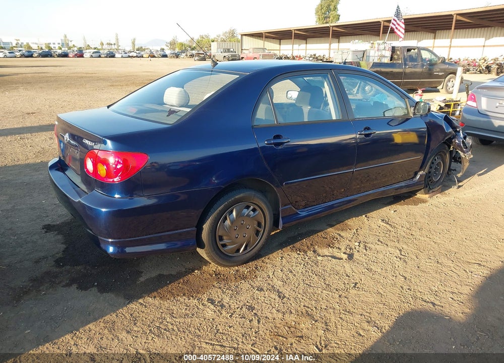 2004 TOYOTA COROLLA S VIN: 1NXBR32E44Z270934