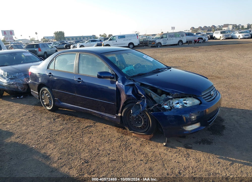 2004 TOYOTA COROLLA S VIN: 1NXBR32E44Z270934