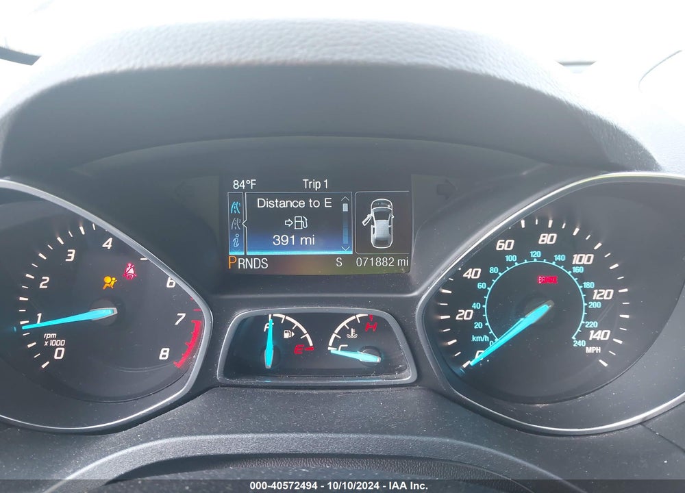 2014 FORD ESCAPE VIN: 1FMCU0J91EUB60110