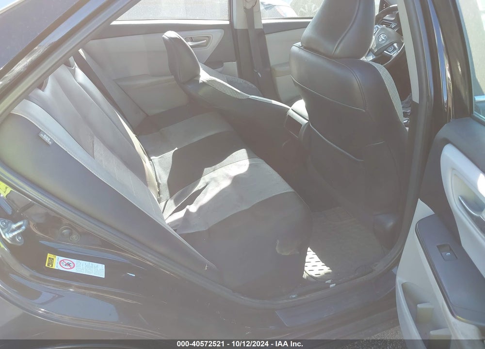 2015 TOYOTA CAMRY SE VIN: 4T1BF1FK5FU498439