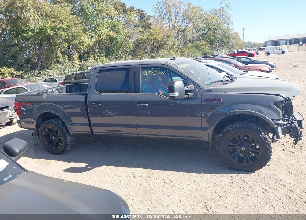 2018 FORD F-150 LARIAT VIN: 1FTFW1EG0JFE05522
