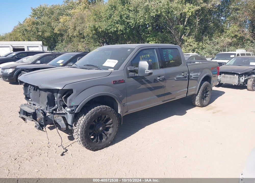 2018 FORD F-150 LARIAT VIN: 1FTFW1EG0JFE05522
