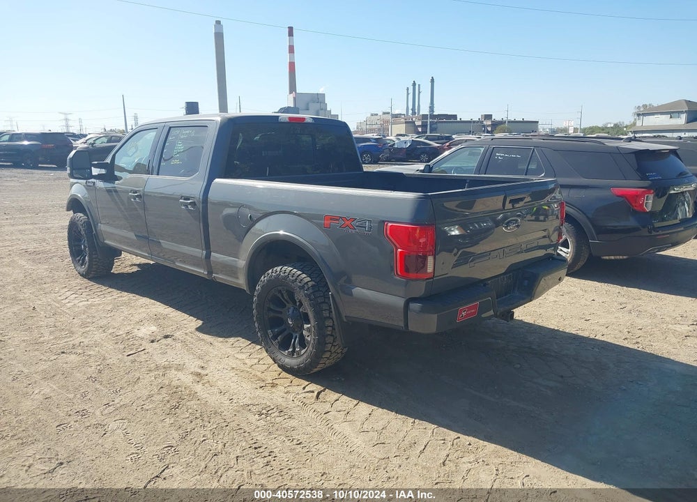 2018 FORD F-150 LARIAT VIN: 1FTFW1EG0JFE05522