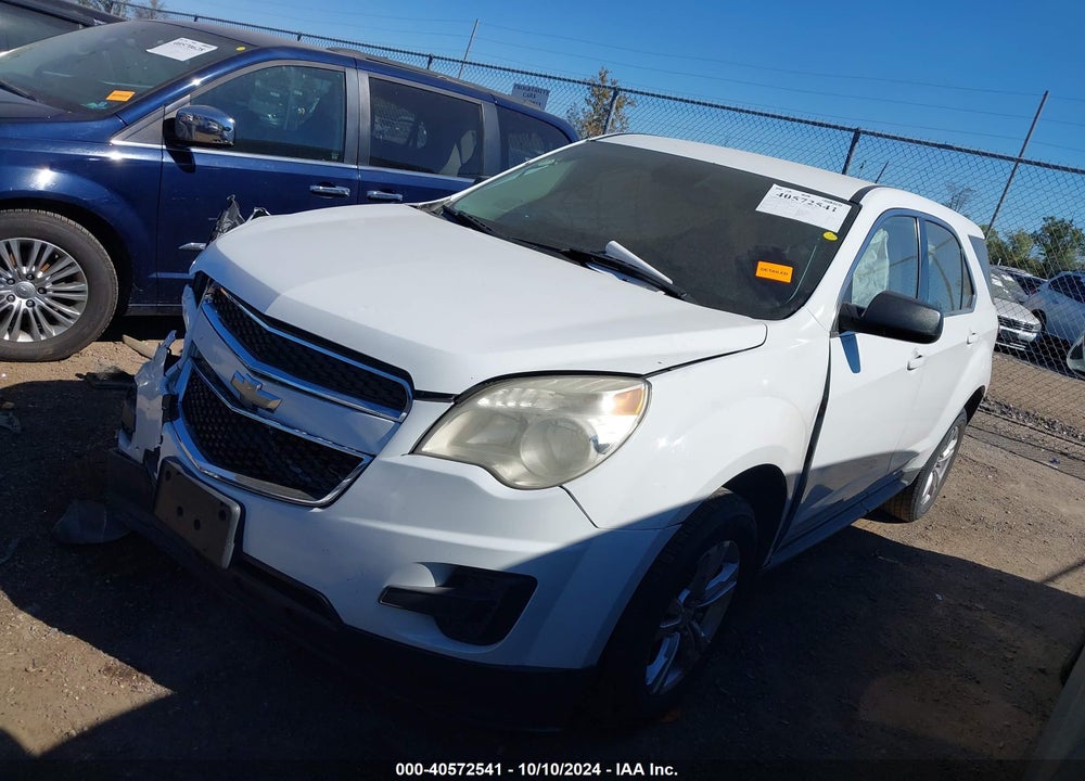 2013 CHEVROLET EQUINOX LS VIN: 2GNALBEK4D6202619