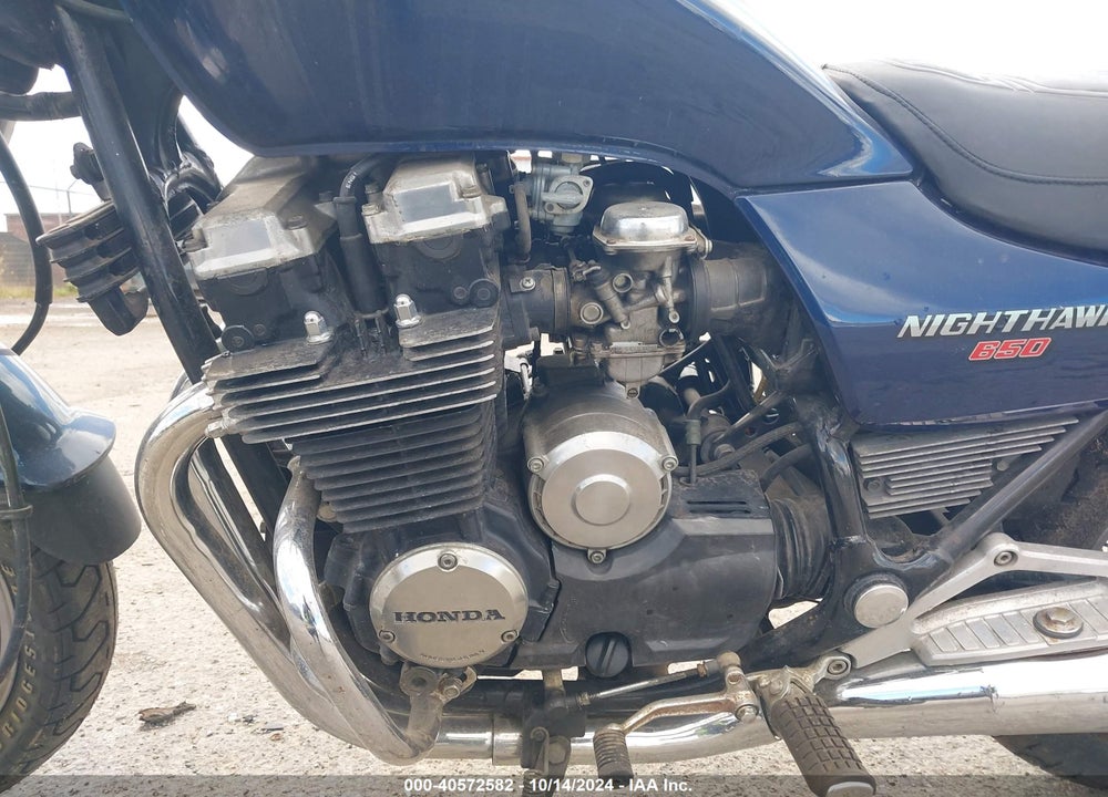 1985 HONDA CB650 SC VIN: JH2RC1301FM208168