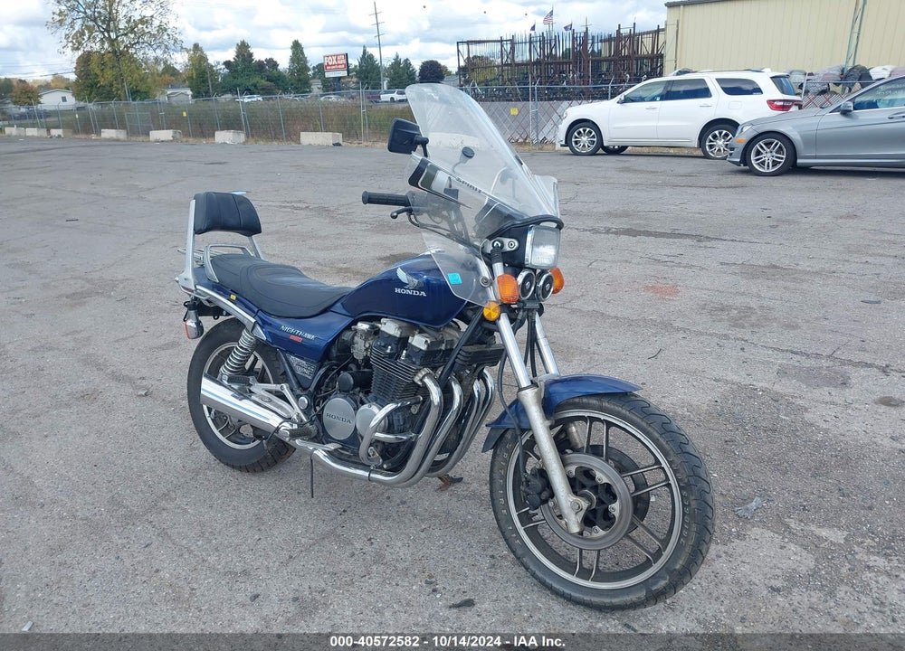 1985 HONDA CB650 SC VIN: JH2RC1301FM208168