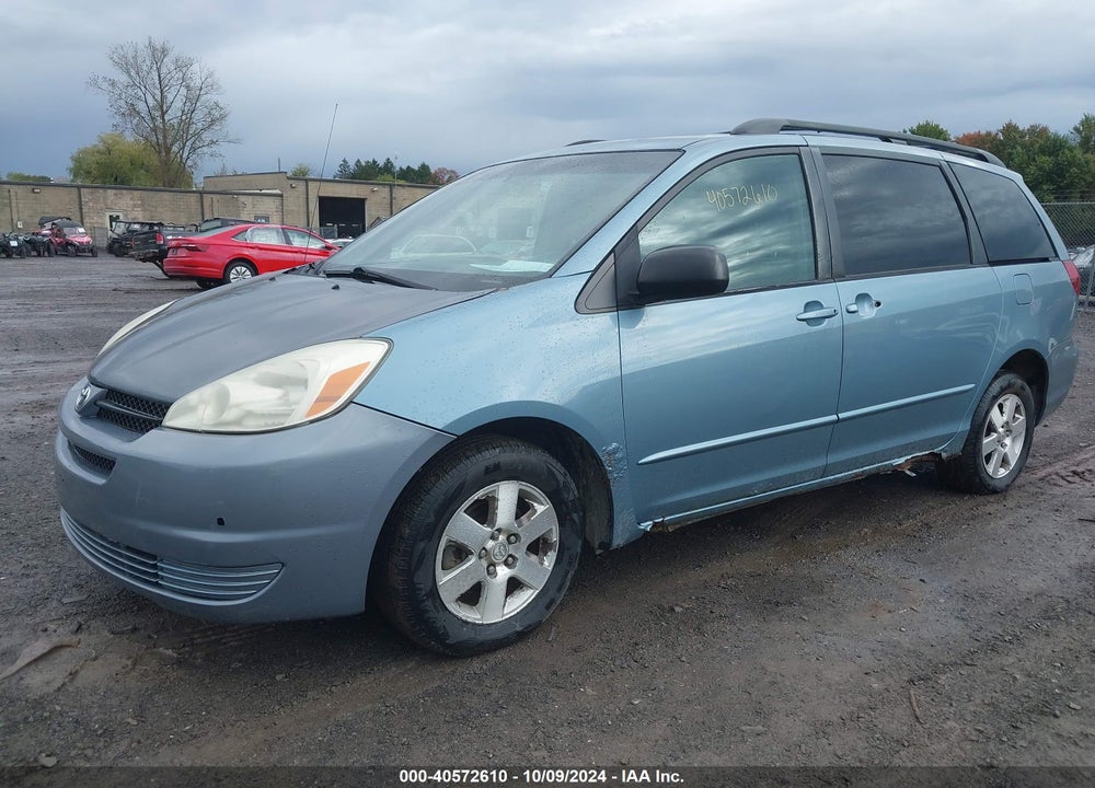 2005 TOYOTA SIENNA LE VIN: 5TDZA23C75S323777