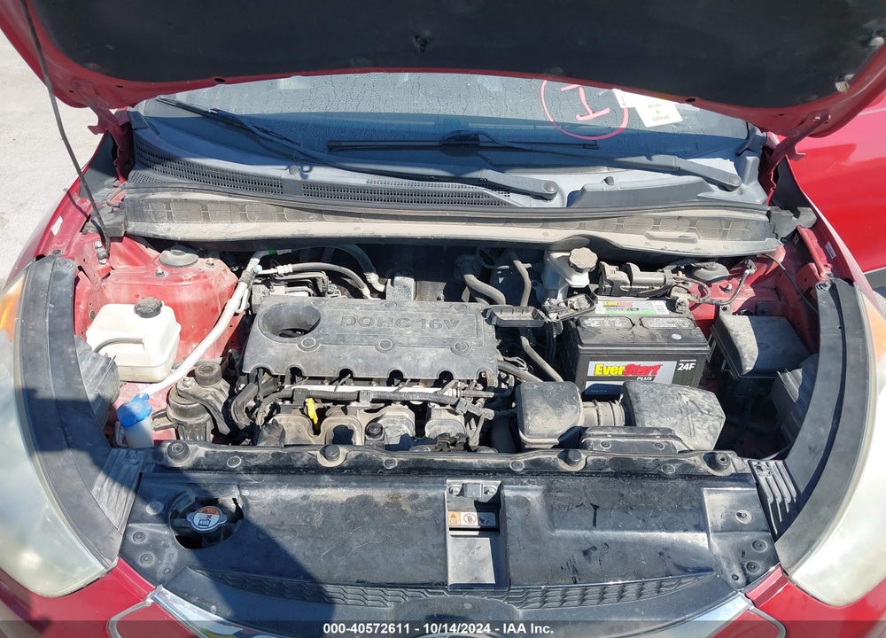 2013 HYUNDAI TUCSON LIMITED VIN: KM8JU3AC3DU741076