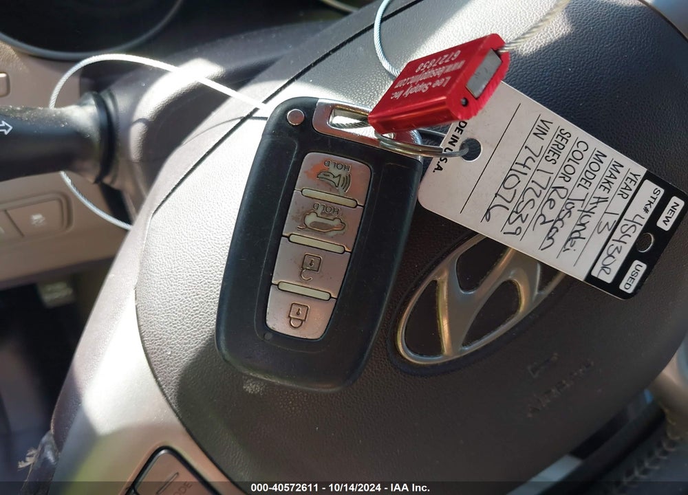 2013 HYUNDAI TUCSON LIMITED VIN: KM8JU3AC3DU741076