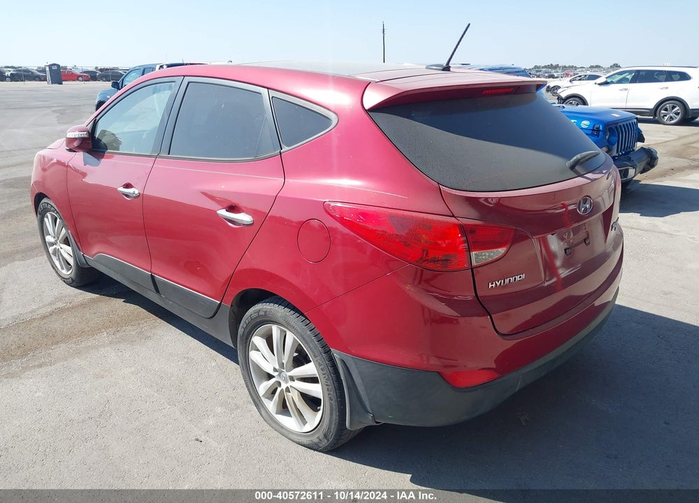 2013 HYUNDAI TUCSON LIMITED VIN: KM8JU3AC3DU741076