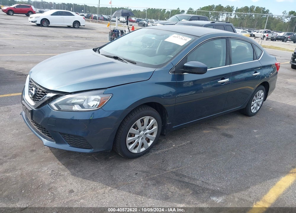 2016 NISSAN SENTRA SV VIN: 3N1AB7AP0GY308050