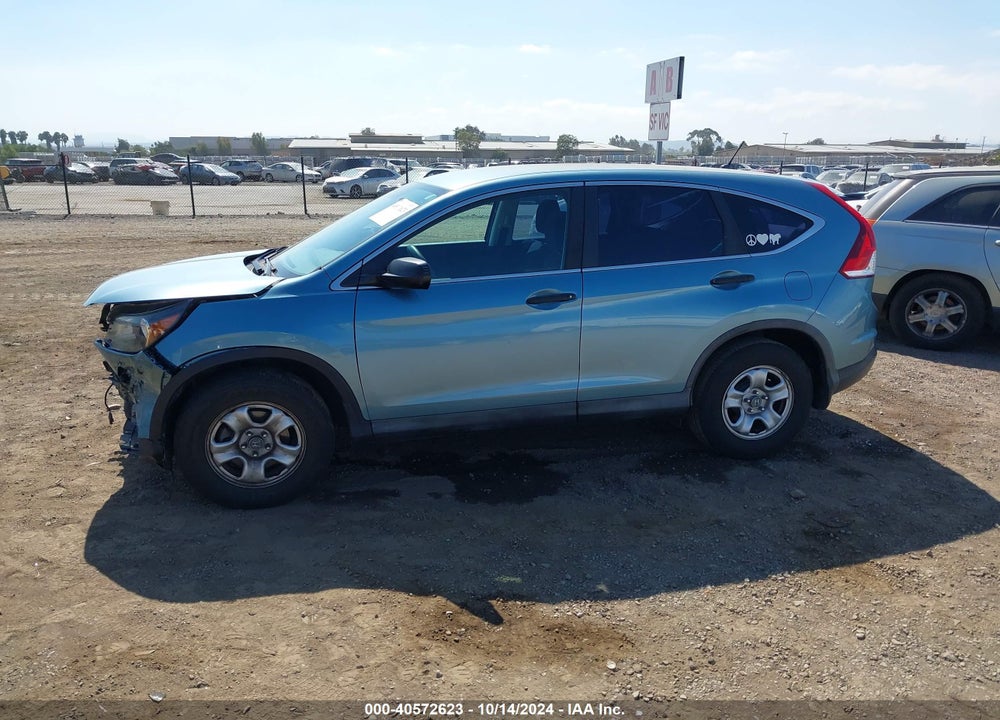 2014 HONDA CR-V LX VIN: 2HKRM3H31EH508516