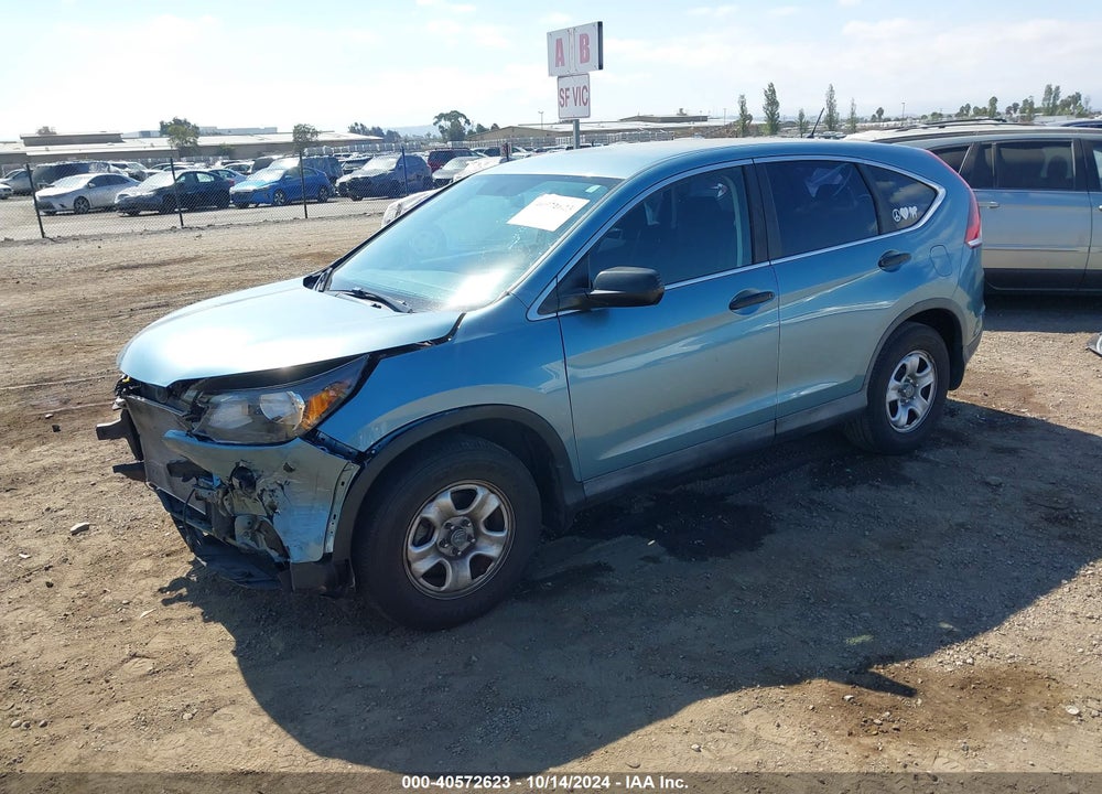 2014 HONDA CR-V LX VIN: 2HKRM3H31EH508516