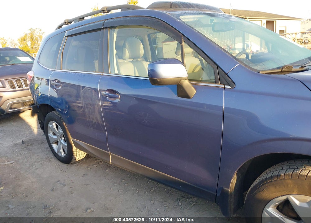 2016 SUBARU FORESTER 2.5I LIMITED VIN: JF2SJARCXGH414652