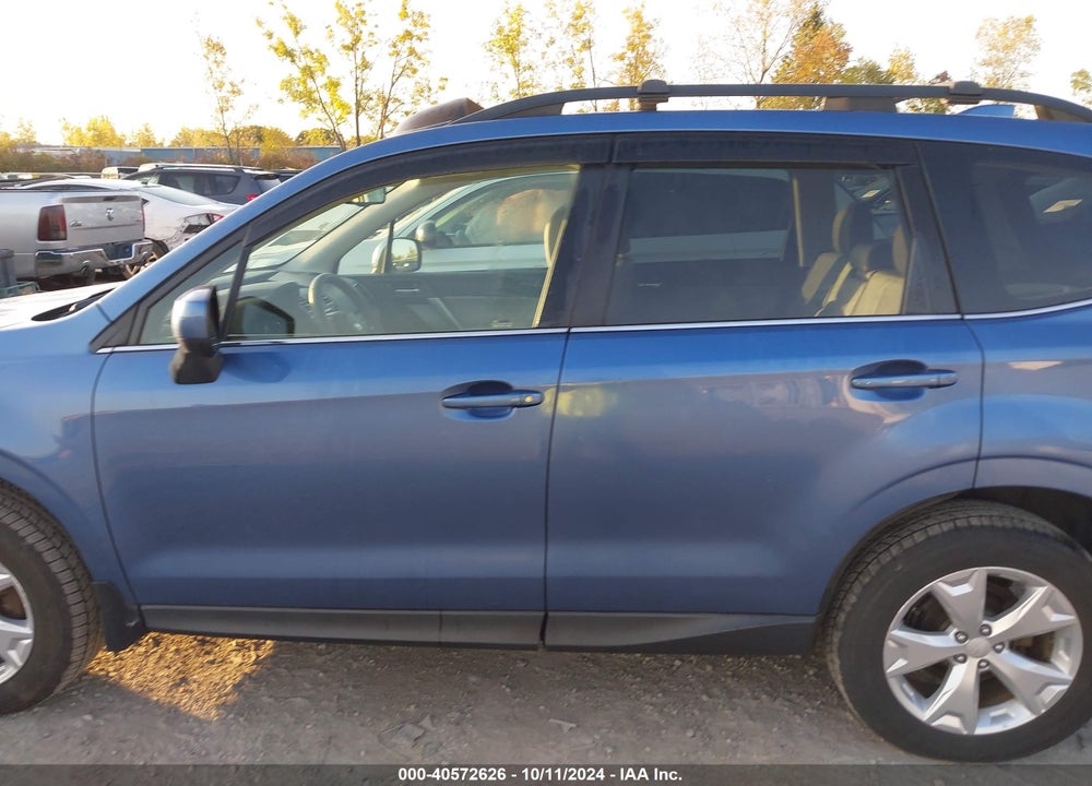 2016 SUBARU FORESTER 2.5I LIMITED VIN: JF2SJARCXGH414652