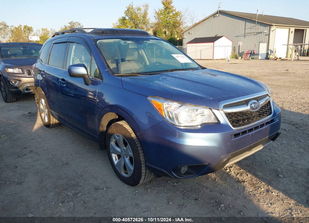 2016 SUBARU FORESTER 2.5I LIMITED VIN: JF2SJARCXGH414652