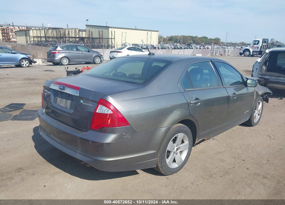 2010 FORD FUSION HYBRID VIN: 3FADP0L33AR148170