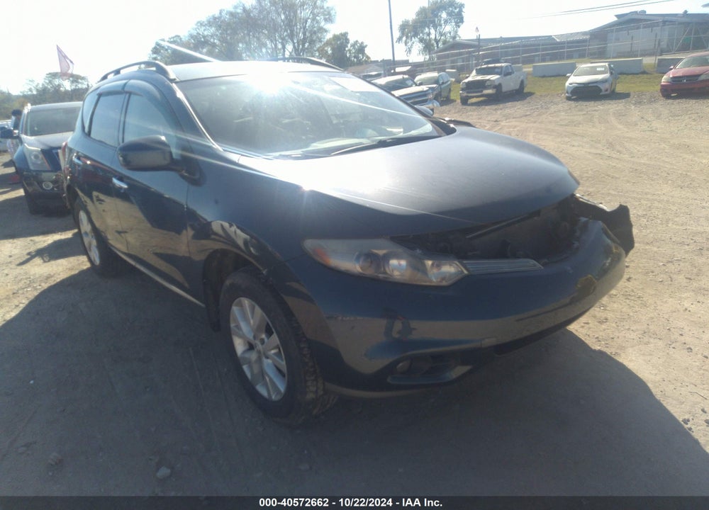 2013 NISSAN MURANO SV VIN: JN8AZ1MW1DW303262