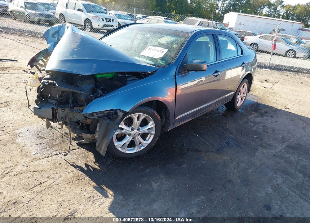 2012 FORD FUSION SE VIN: 3FAHP0HA0CR388305