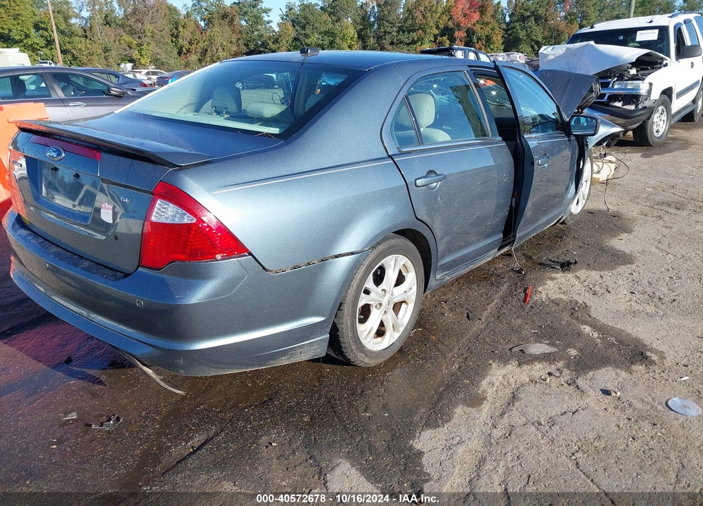 2012 FORD FUSION SE VIN: 3FAHP0HA0CR388305