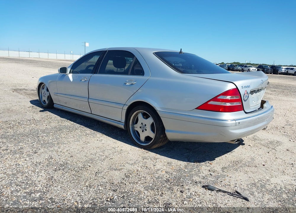 2001 MERCEDES-BENZ S 600 VIN: WDBNG78J91A193671