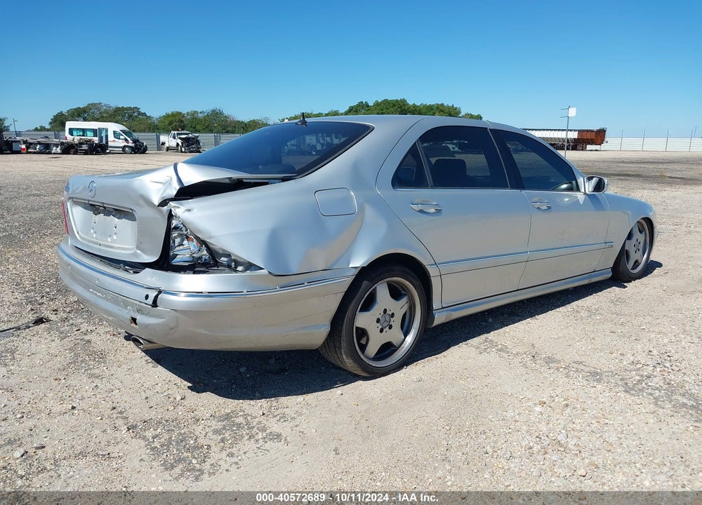 2001 MERCEDES-BENZ S 600 VIN: WDBNG78J91A193671