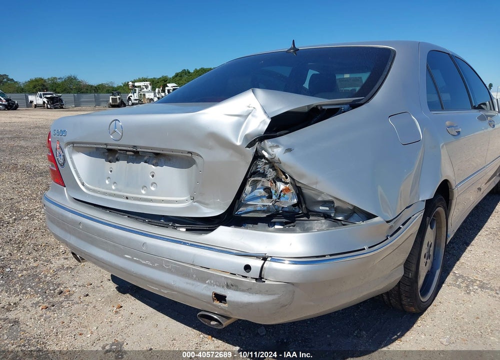 2001 MERCEDES-BENZ S 600 VIN: WDBNG78J91A193671