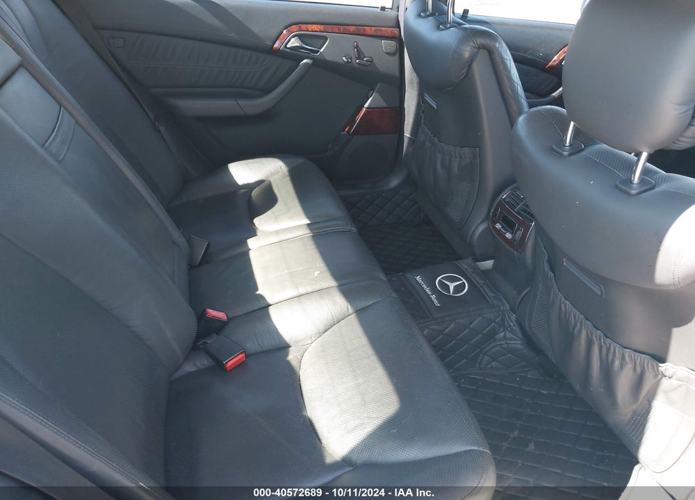 2001 MERCEDES-BENZ S 600 VIN: WDBNG78J91A193671