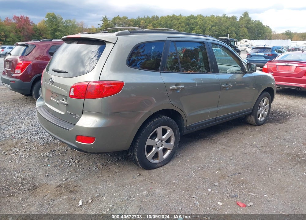 2009 HYUNDAI SANTA FE LIMITED VIN: 5NMSH13E79H328527