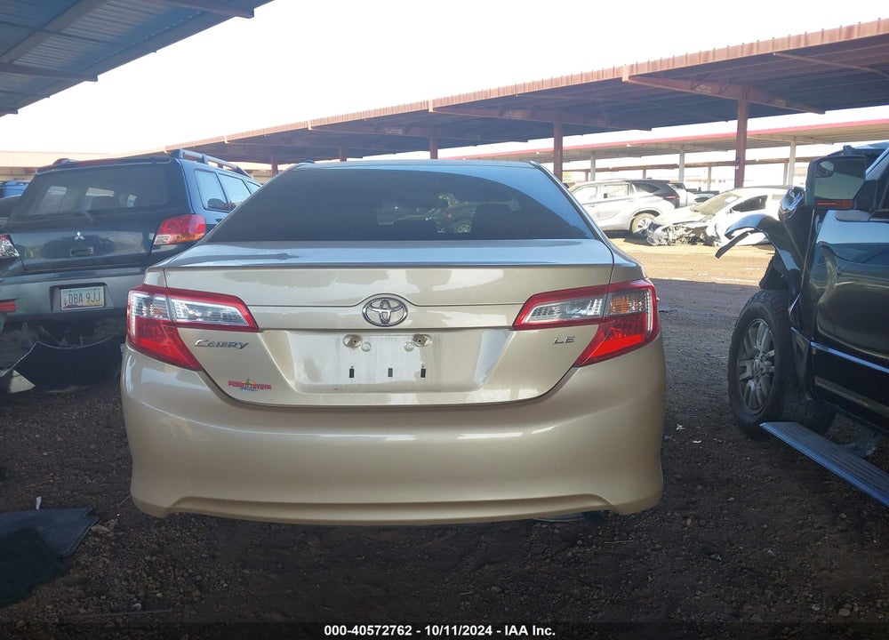 2012 TOYOTA CAMRY LE VIN: 4T1BF1FK9CU045775