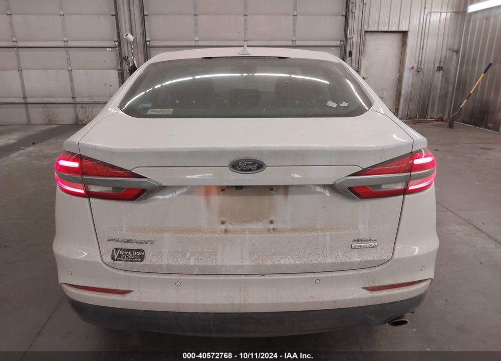 2019 FORD FUSION SEL VIN: 3FA6P0CD3KR269493
