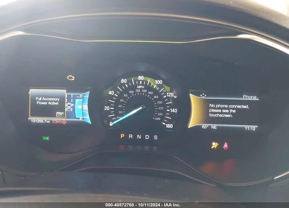 2019 FORD FUSION SEL VIN: 3FA6P0CD3KR269493