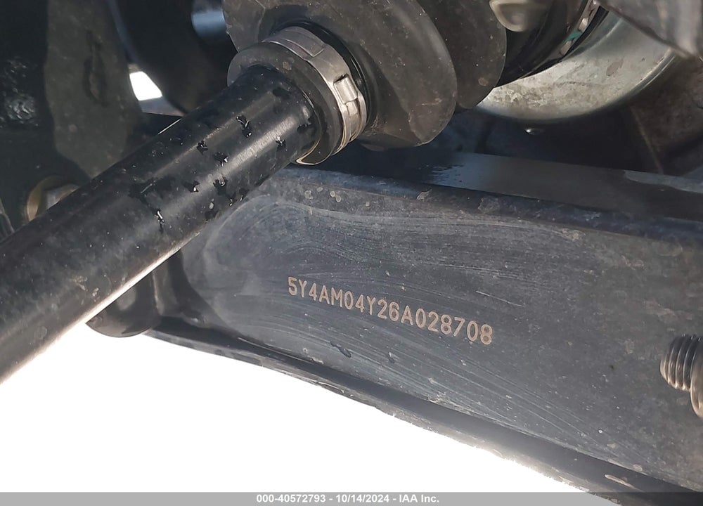 2006 YAMAHA YXR660 F VIN: 5Y4AM04Y26A028708