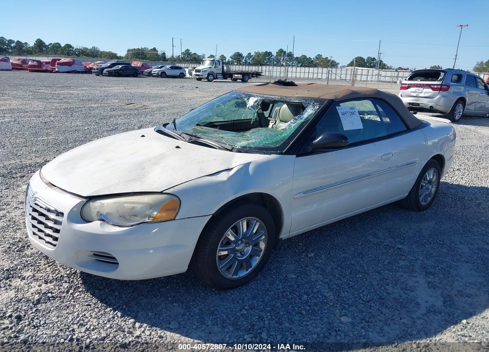 2004 CHRYSLER SEBRING LIMITED VIN: 1C3EL65R84N390852