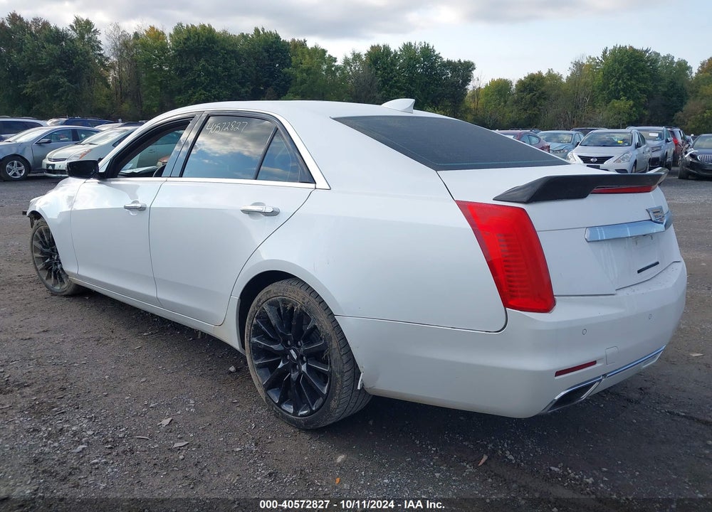 2015 CADILLAC CTS LUXURY VIN: 1G6AX5SX9F0142513